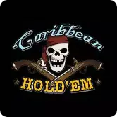 Caribbean holdem poker game logo